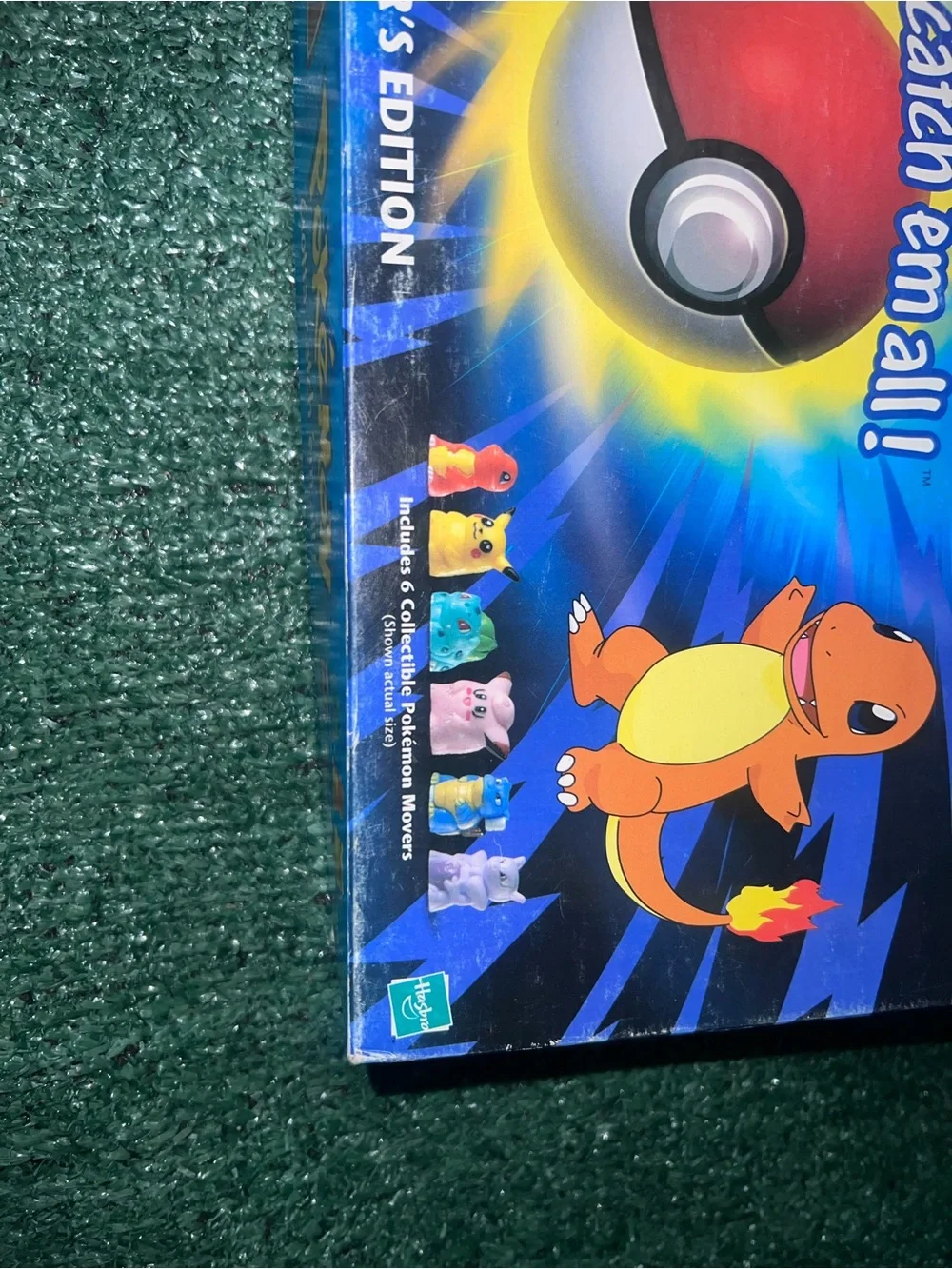 Pokemon Monopoly Board Game - Green, Blue, Red, Yellow